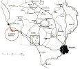 Localisation du site de Castrum Novum