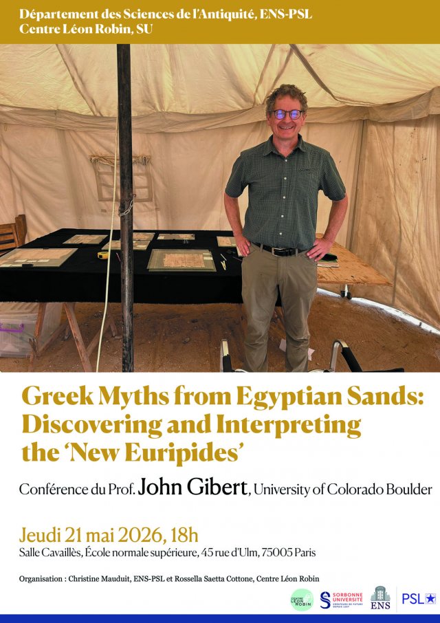 Conférence de John Gibert Conférence de John Gibert